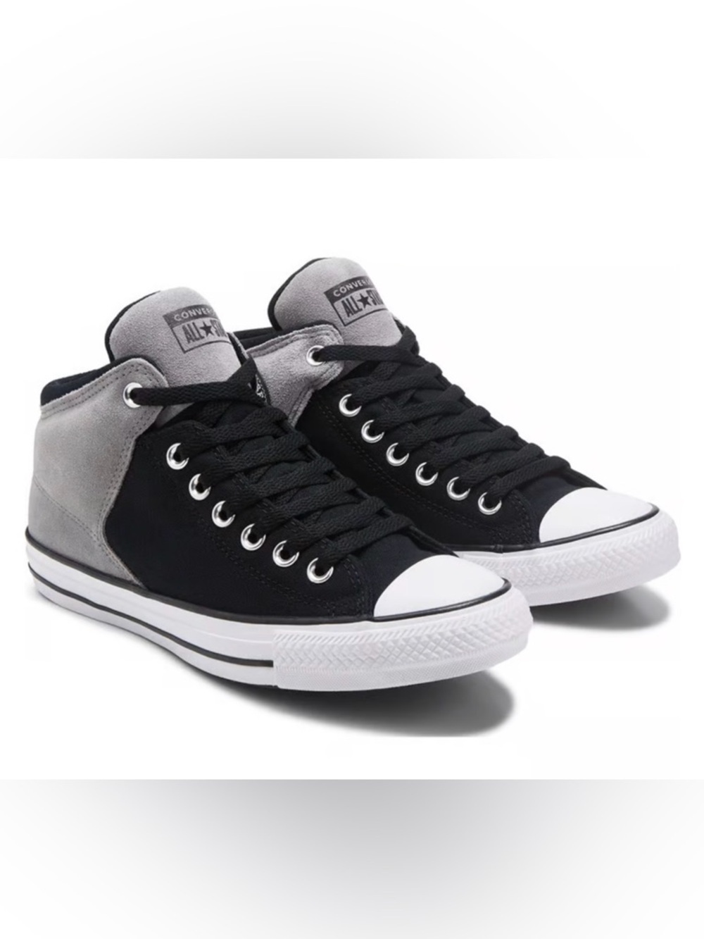 Converse New In Box Black and White High-Top Sneakers